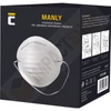 Kép 2/2 - Cerva Manly egyszerhasználatos higiénés maszk (50 db)