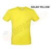 Kép 31/43 - BC E150 környakas pamut póló solar yellow (rendelésre)