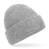 Kép 1/3 - Beechfield B386 - Cosy Ribbed Beanie-szürke