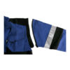 Kép 3/7 - CXS Luxy Bright pamut munkakabát (260 g) Kék/fekete