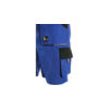 Kép 3/4 - CXS Luxy Denis pamut kantáros rövidnadrág (260 g) Kék/fekete