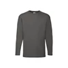 Kép 5/8 - Fruit of the Loom Valueweight T hosszú ujjú póló-light graphite