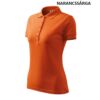 Kép 5/30 - Malfini Pique 210 galléros női póló Narancssárga (11)