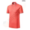 Kép 8/16 - Malfini Focus 232 galléros férfi póló Coral (A1)
