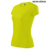 Kép 9/13 - Malfini fantasy 140 női rövid ujjú poliészter póló Neon sárga (90)