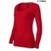 Kép 6/8 - Malfini Brave 156 prémium női hosszú ujjú póló F1 piros (71)