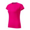 Kép 7/12 - Malfini DESTINY 176 női környakas póló Neon rózsaszín (89)