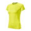 Kép 9/12 - Malfini DESTINY 176 női környakas póló Neon sárga (90)