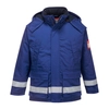 Kép 5/8 - Portwest FR59 Antisztatikus, lángálló téli kabát Royal kék