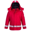 Kép 7/8 - Portwest FR59 Antisztatikus, lángálló téli kabát Piros