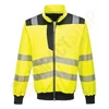 Kép 3/4 - Portwest PW3 PW370 Hi-Vis cipzáras pulóver