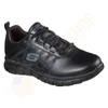 Kép 1/6 - Skechers 76576 Sure track Női fekete munkacipő