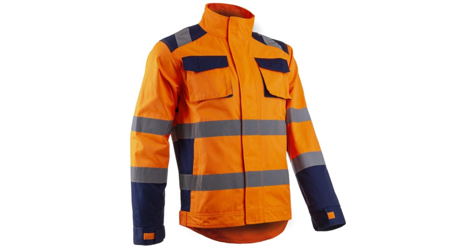 Coverguard Hibana jólláthatósági narancs/kék munkakabát