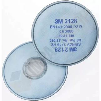 3M 2128 P2R aktívszenes részecskeszűrő betét