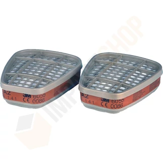 3M 6055 A2 Gázszűrő betét szerves gőzök ellen