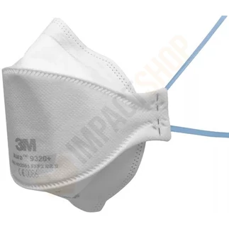 3M 9320+ Aura FFP2 NR D szelep nélküli félálarc (20 db) 3M 9320+ Aura FFP2 NR D szelep nélküli félálarc (20 db)