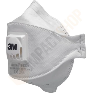 3M 9332+ FFP3 NR D szelepes félálarc (10 db) 3M 9332+ FFP3 NR D szelepes félálarc (10 db)