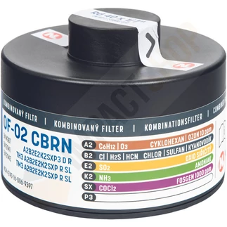 Cerva CM-6 OF-02 CBRN A2B2E2K2SXP3 R D szűrőbetét