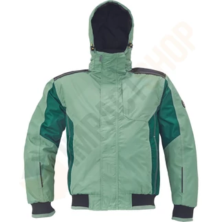 Cerva Dayboro téli pilóta dzseki - szürkészöld