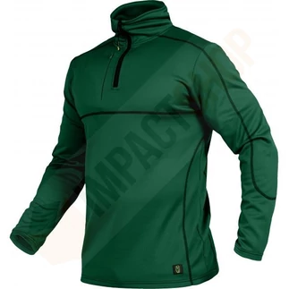 Leib Wächter Flex-line félcipzáras technikai pulóver - Zöld