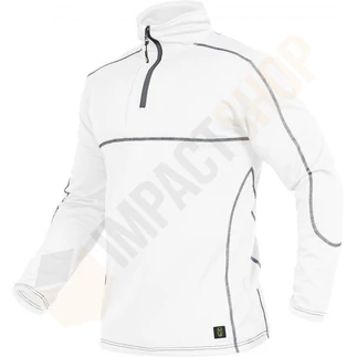 Leib Wächter Flex-line félcipzáras technikai pulóver - fehér