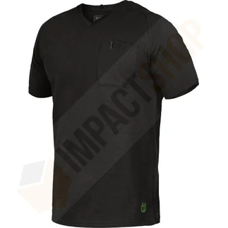 Leib Wächter Flex-line Uwe V-nyakú póló - fekete