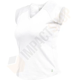 Leib Wächter Flex-line női V-nyakú póló - fehér