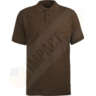 Leib Wächter Classic-line Felix galléros póló - mogyoró