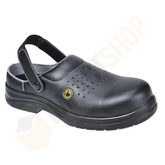 Portwest FC03 SB AE ESD SRC fekete védőklumpa