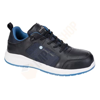 Portwest FC07 Eco S3S FO SR fekete-kék Védőcipő Portwest FC07 Eco S3S FO SR fekete-kék Védőcipő