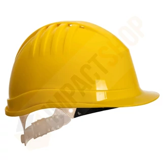 Portwest PS60 Expertline csúszózáras védősisak sárga