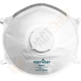 Portwest P304 FFP3 Szelepes pormaszk (10db)