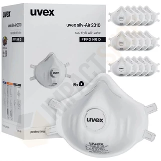 Uvex Silv-air c 2310 FFP3 NR D szelepes pormaszk (15 db)