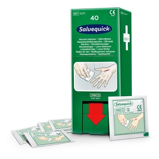 Cederroth sebtisztító kendő sebkezelő adagoló utántöltő 40 db