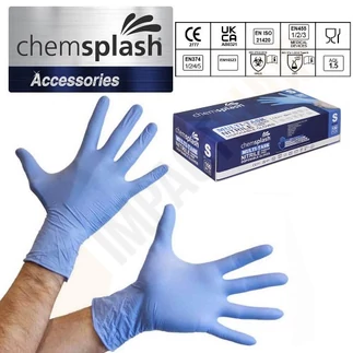 Chemsplash 4010 púdermentes nitril eldobható kesztyű Chemsplash 4010 púdermentes nitril eldobható kesztyű
