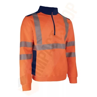 Coverguard Friss láthatósági narancs pulóver