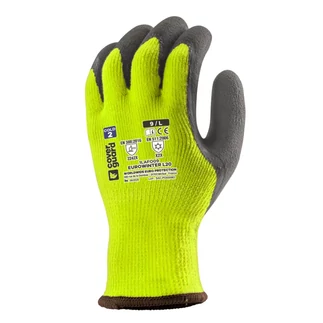 Coverguard 1LAFO Hi-Vis Latex mártott téli védőkesztyű