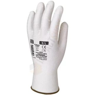 COVERGUARD SZERELŐKESZTYŰ, VÁGÁSBIZTOS HPPE, FEHÉR PU TENYÉRREL