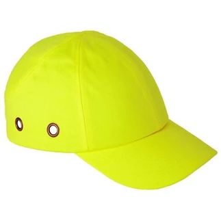 Coverguard Beütődés elleni Fluo sárga baseball sapka