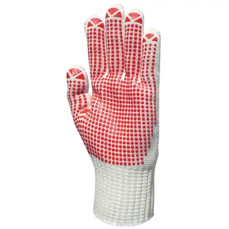 EP 4377 Pettyezett pamut kötött kesztyű