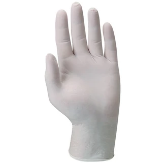 5806B - 5812B Púderozott latex egyszerhasználatos kesztyű