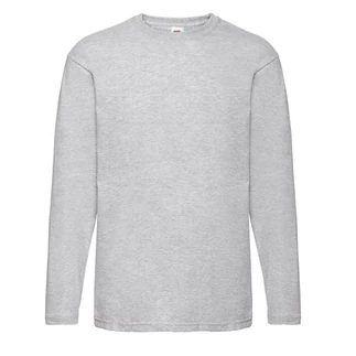 Fruit of the Loom Valueweight T hosszú ujjú póló-heather grey Fruit of the Loom Valueweight T hosszú ujjú póló-heather grey