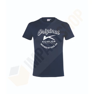 Kübler Casual print póló sötétkék (XL-es méret kiárusítás)