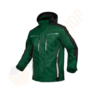 Leib Wächter Flex-line softshell kabát - zöld