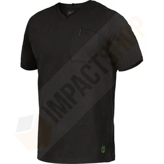 Leib Wächter Flex-line Uwe V-nyakú póló - fekete