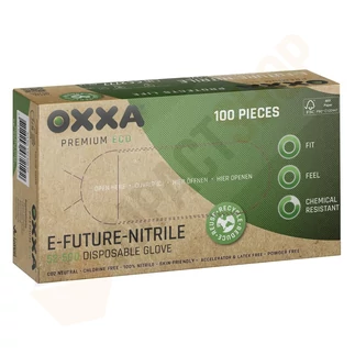 Oxxa E-Future 52-500 nitril púdermentes eldobható kesztyű