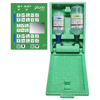 Plum Combi-box DUO maxi elsősegély szemkimosó állomás