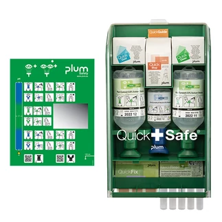 Plum Quicksafe teljesen felszerelt elsősegély állomás