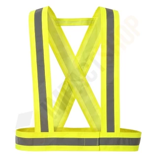 HV55 Jól láthatósági HI-VIS sárga kantár