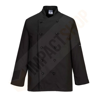 Portwest C834 Somerset fekete séfkabát